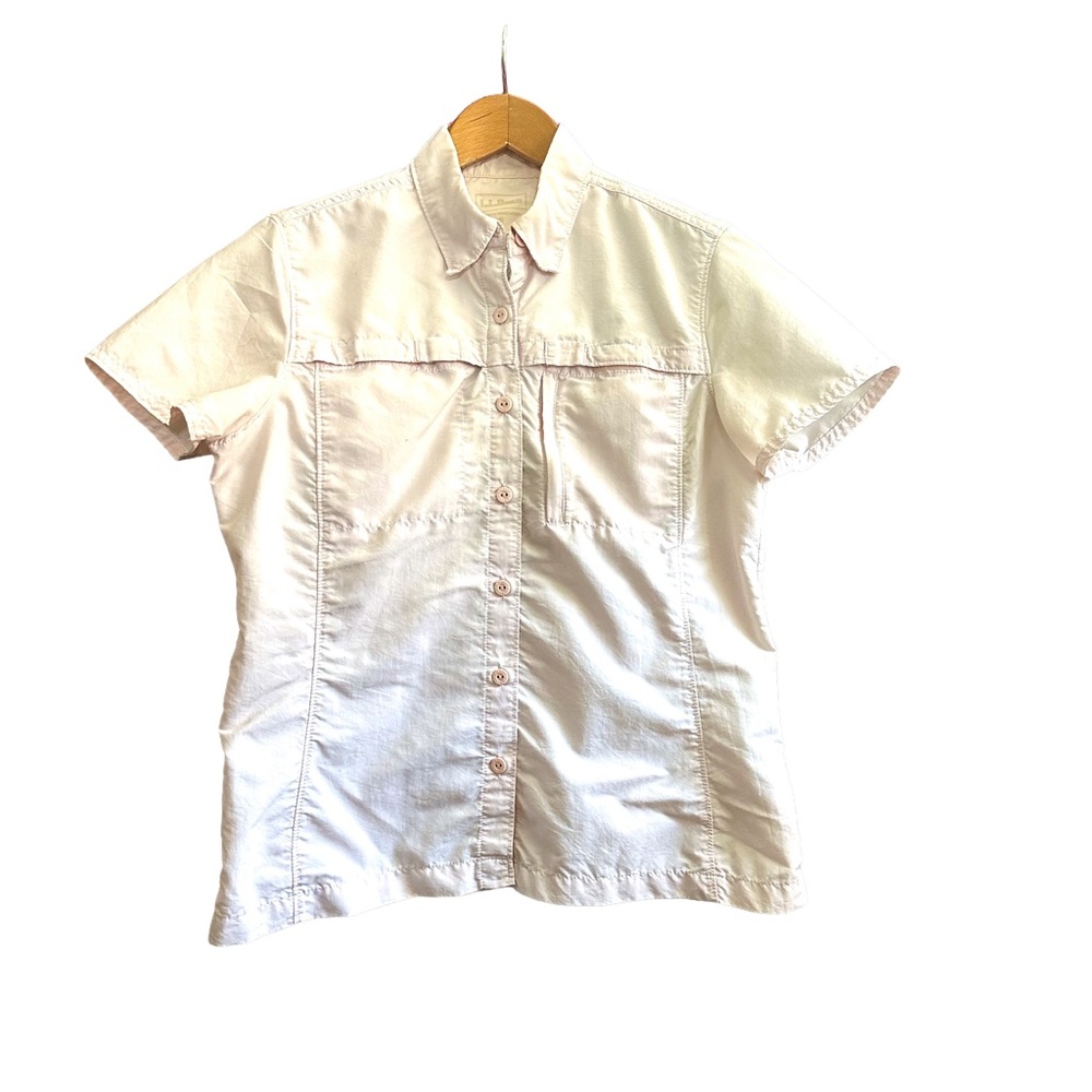 LL Bean Outdoors Shirt Women’s Size Small Pastel Pink